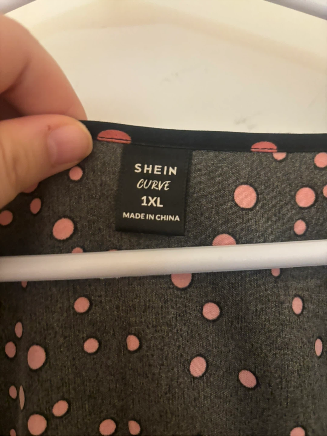SHEIN Curve Polka Dot Dress - photo 2