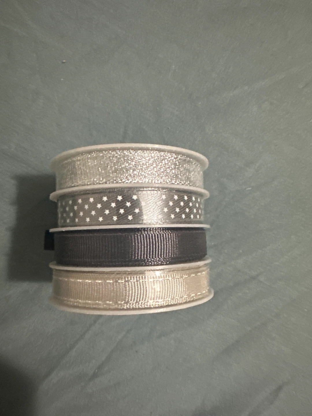 🍁Set of 4 Decorative Ribbon Spools