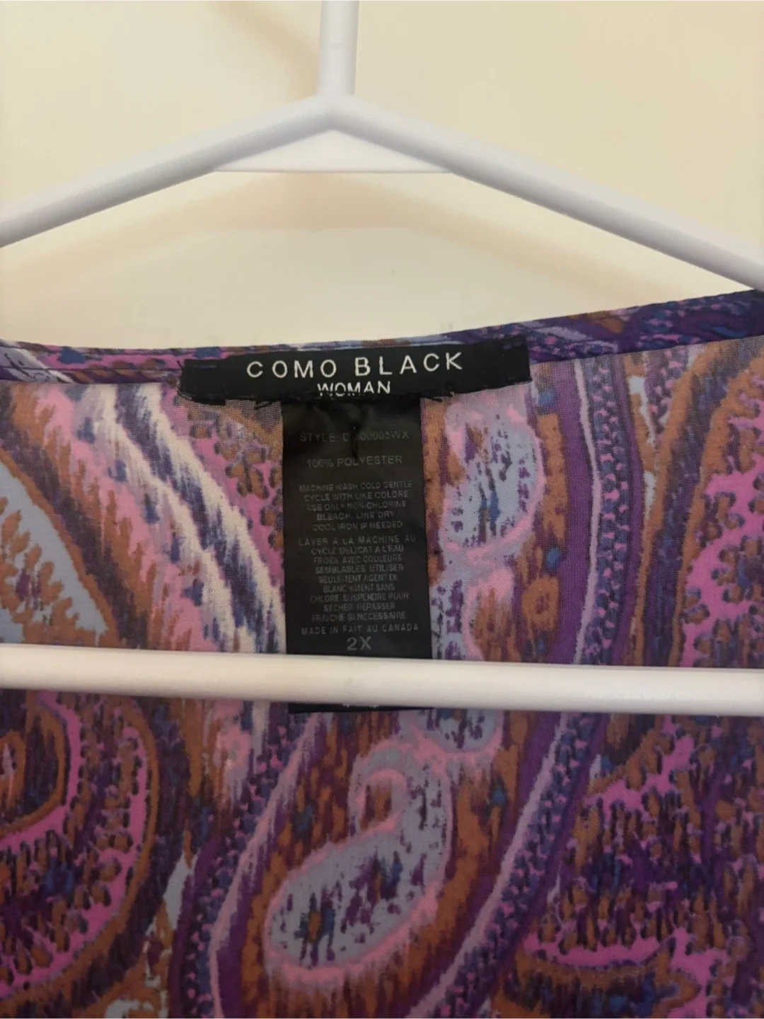 Como Black Paisley Print Kimono Cardigan - photo 2