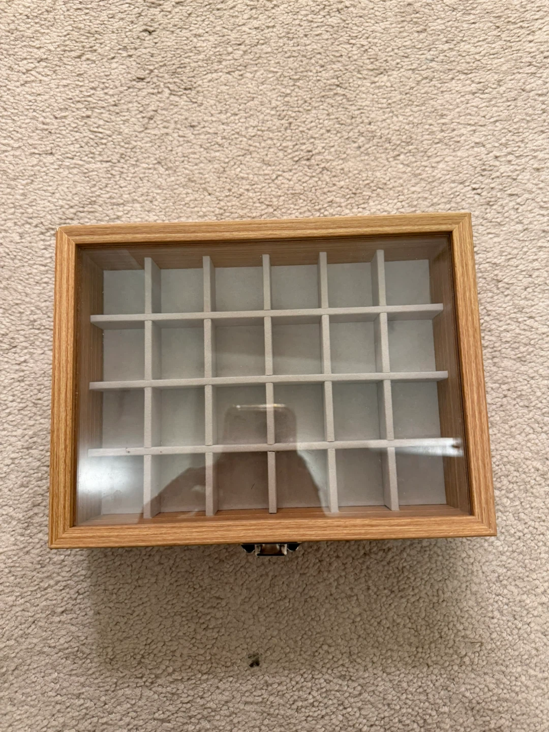 Wooden Jewelry Display Organizer Box
