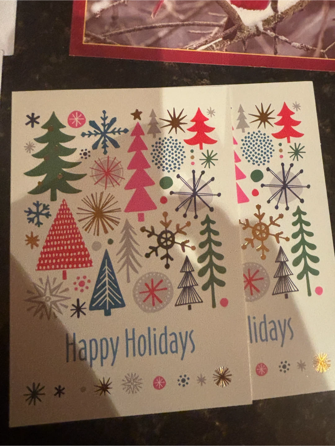 10 Assorted Christmas Greeting Cards - photo 3