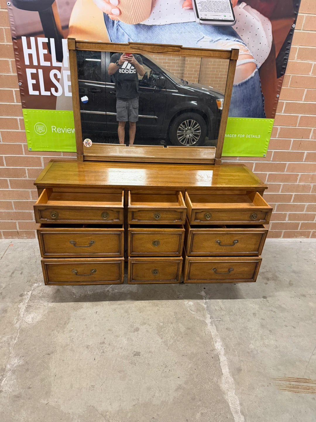 Drexel, 9 drawers Dresser - photo 3