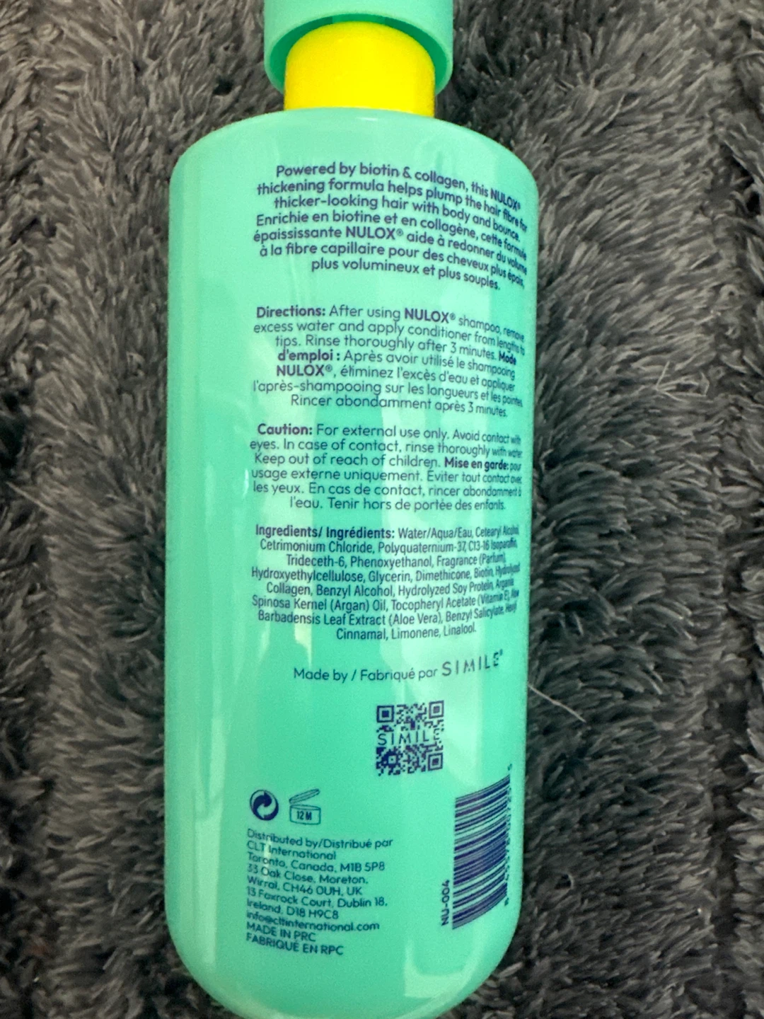 🍁Nulox Expert Biotin & Collagen Conditioner - photo 2