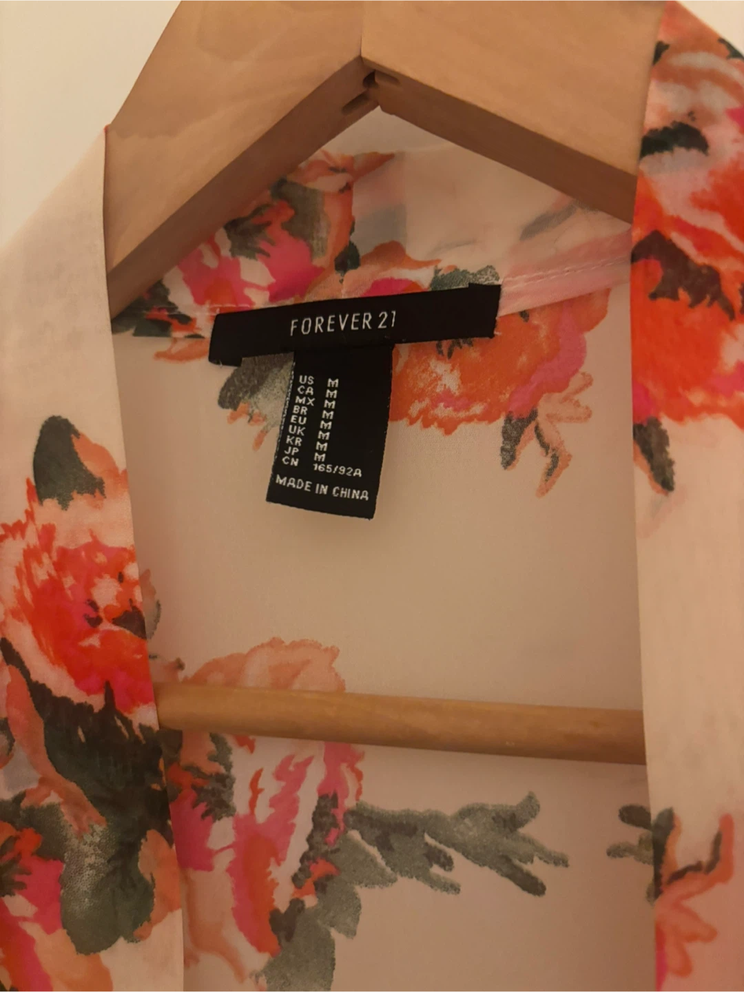 Forever 21 Floral Kimono - Medium - photo 3