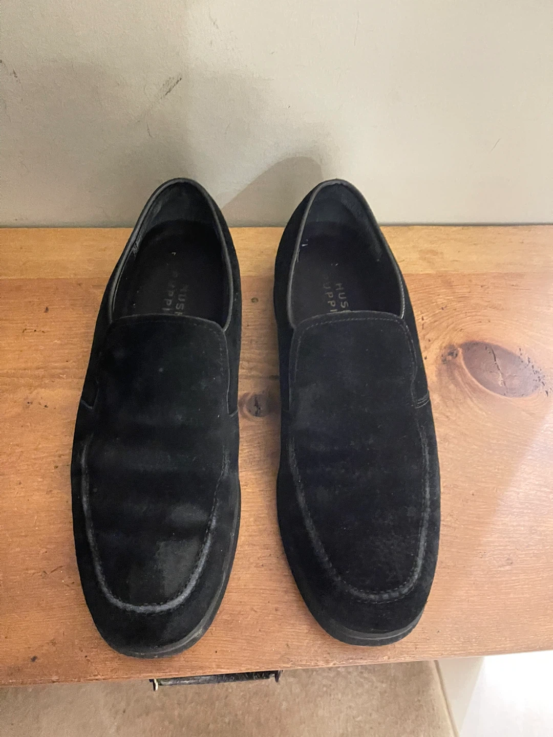Hush Puppies black suede loafers size 42 - photo 2