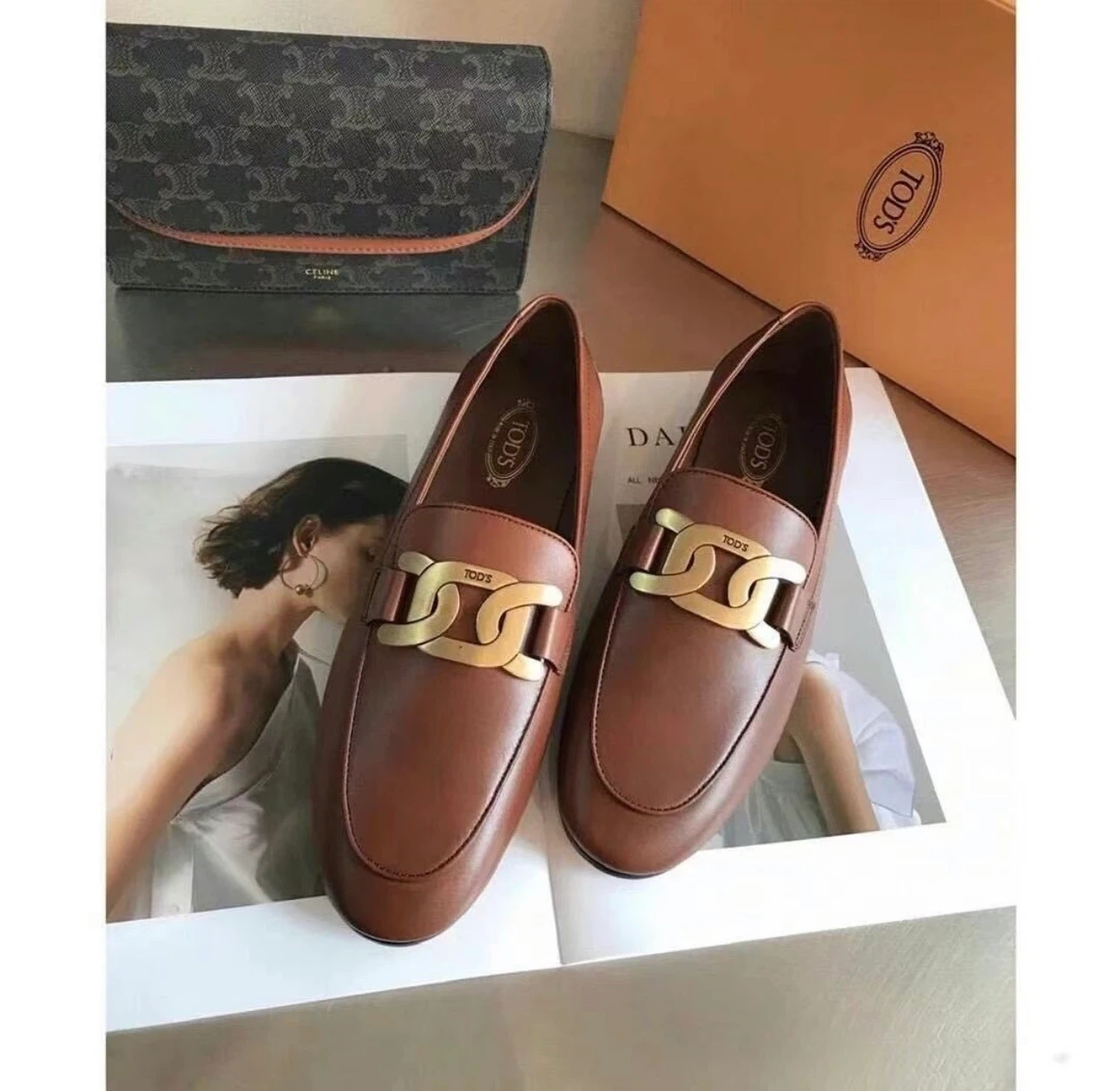 Tod's Brown Leather Loafers - photo 5