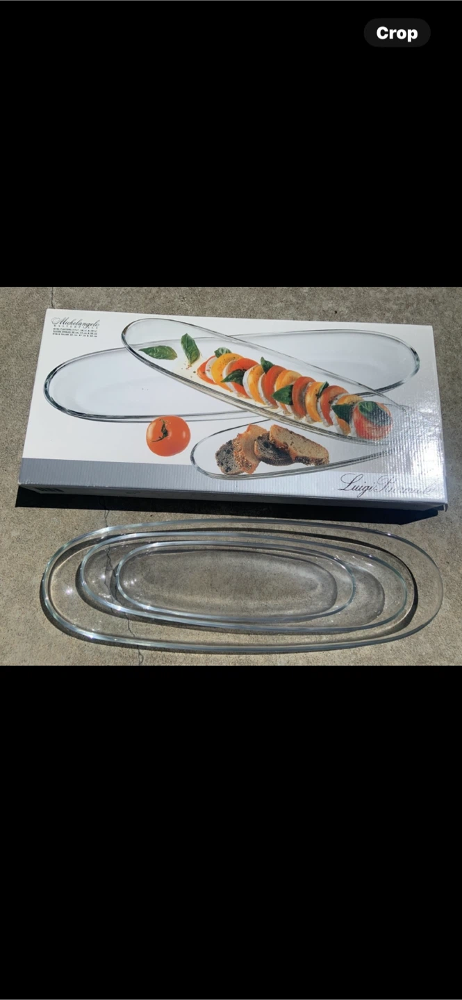 Luigi Bormioli Michelangelo Oval Platters
