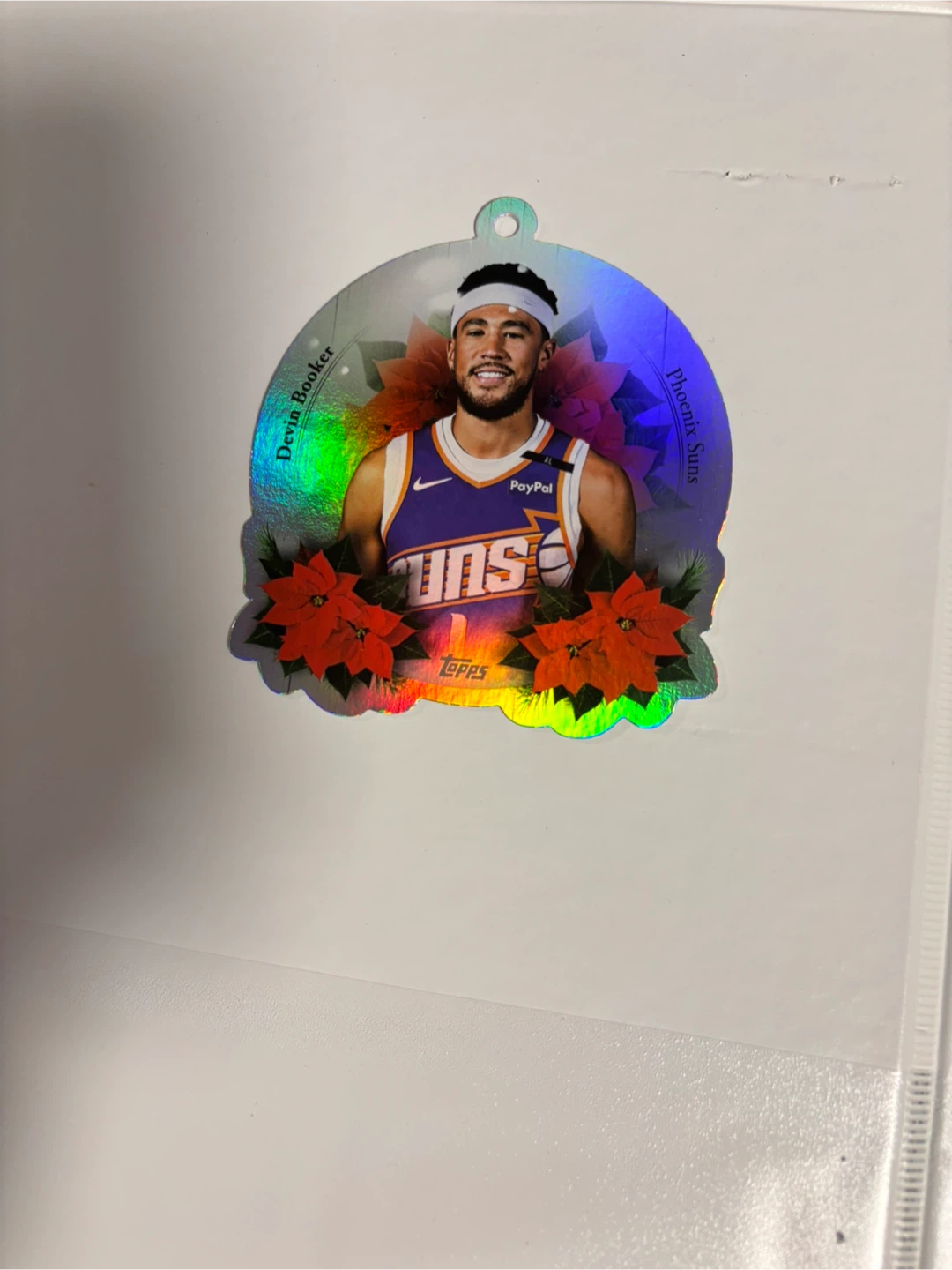 Topps Devin Booker Phoenix Suns Ornament