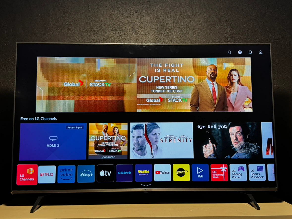 LG 55-inch 55UQ7070ZUE Smart TV