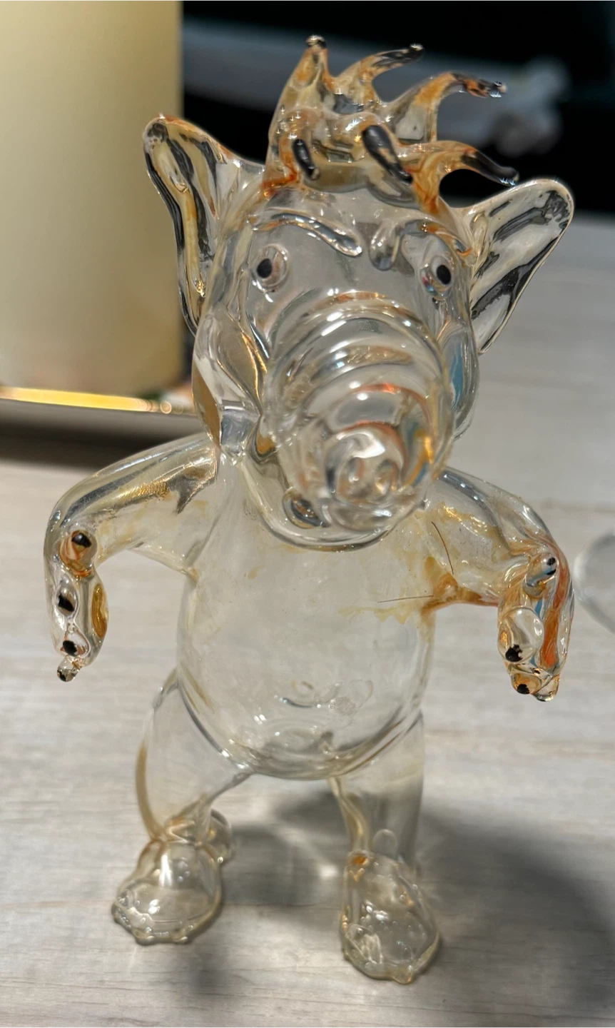 Clear Glass Alf Figurine - photo 2
