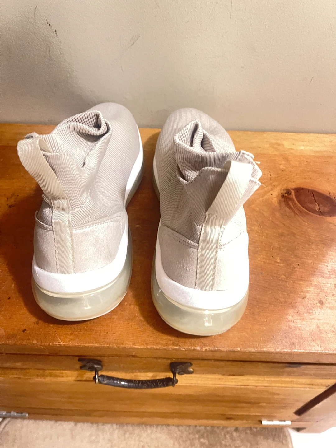 Zara High-Top Knit Sneakers, Size 42 - photo 3