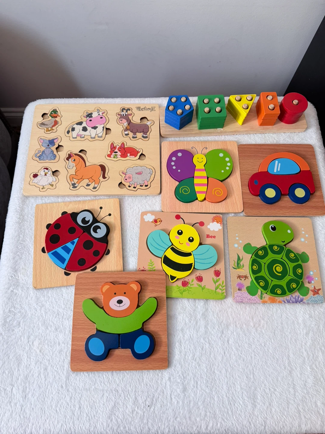 VikatoyZ Wooden Puzzles Set