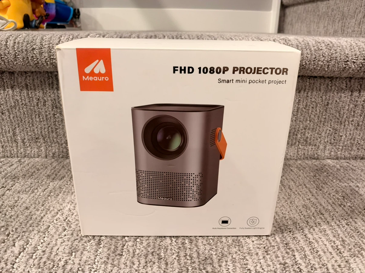 Meauro FHD 1080P Smart Mini Projector