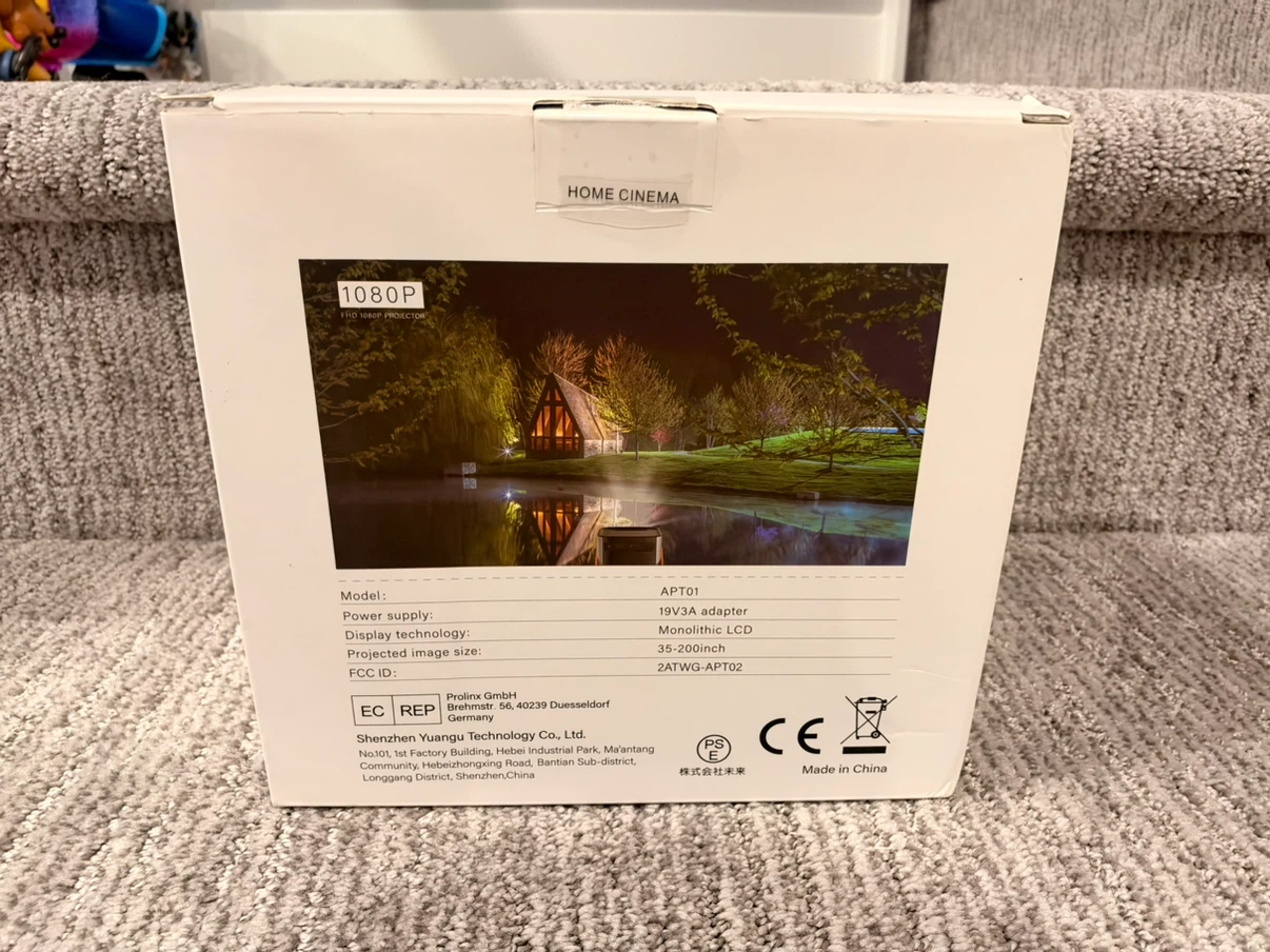 Meauro FHD 1080P Smart Mini Projector - photo 2