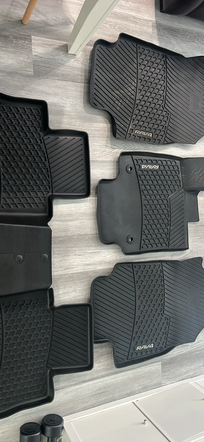 Toyota rav 4 rubber floor mat OEM 219-2025 model