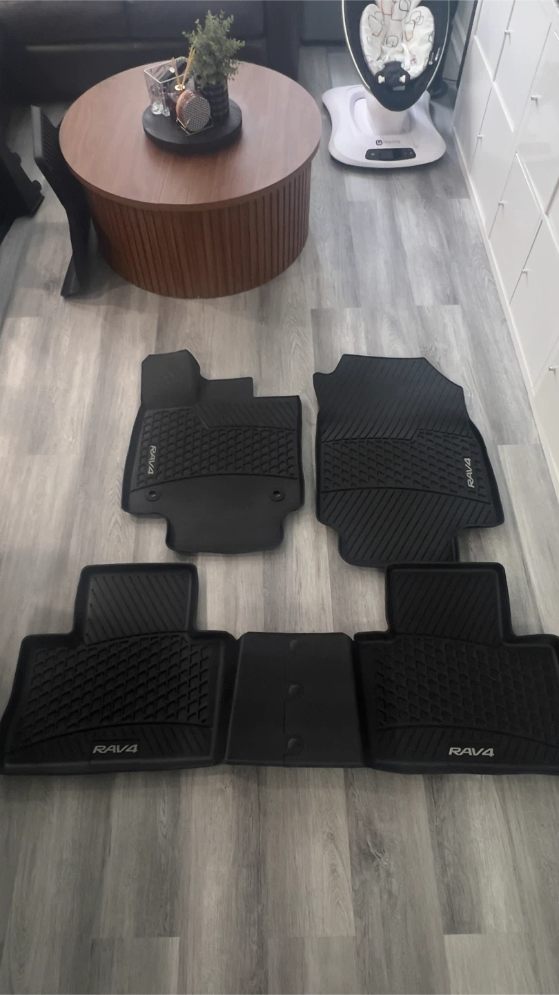 Toyota rav 4 rubber floor mat OEM 219-2025 model - photo 3