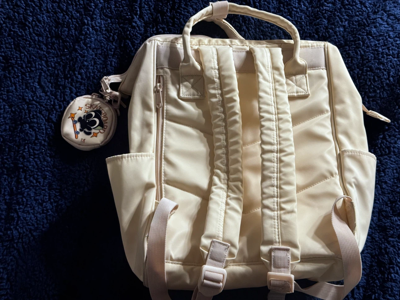 Cream Coloured LXH Skateboard Backpack - photo 2