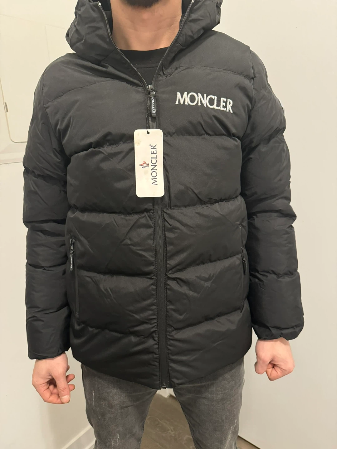 Moncler Puffer Jacket Black - photo 2
