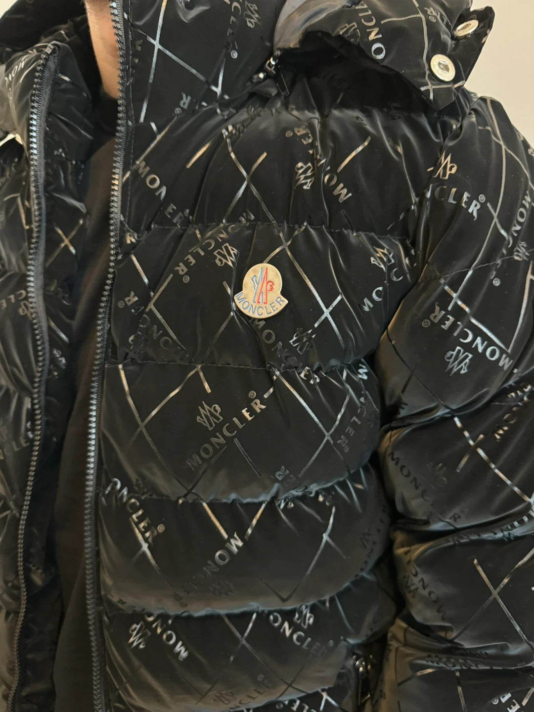 Moncler black down jacket - photo 2