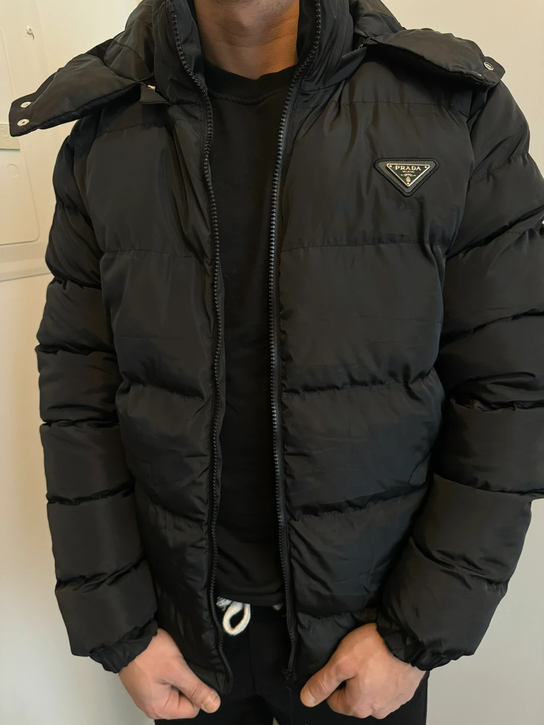Prada Black Puffer Jacket - photo 3