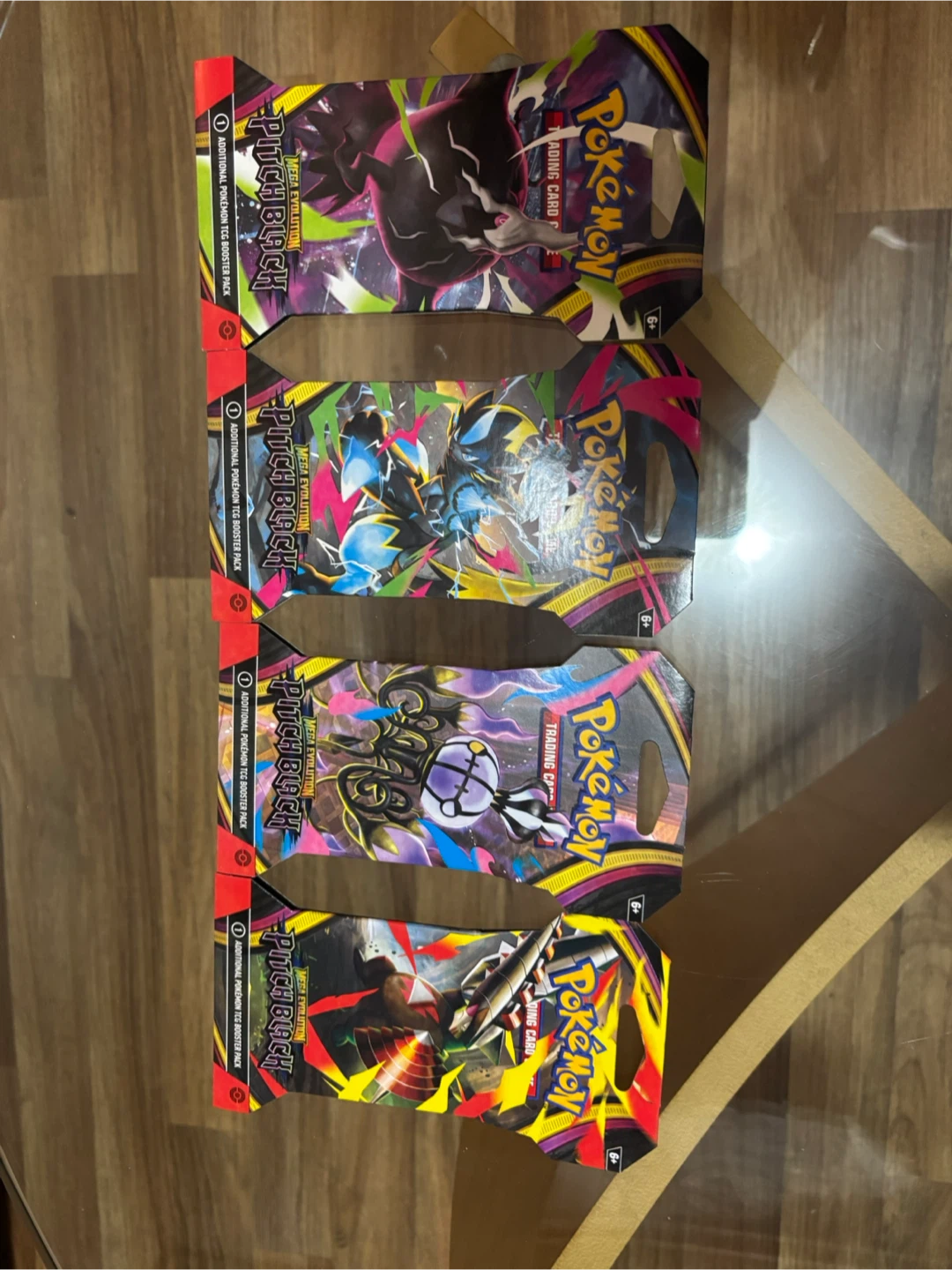 Pokemon Mega Evolution Pitch Black Booster Packs