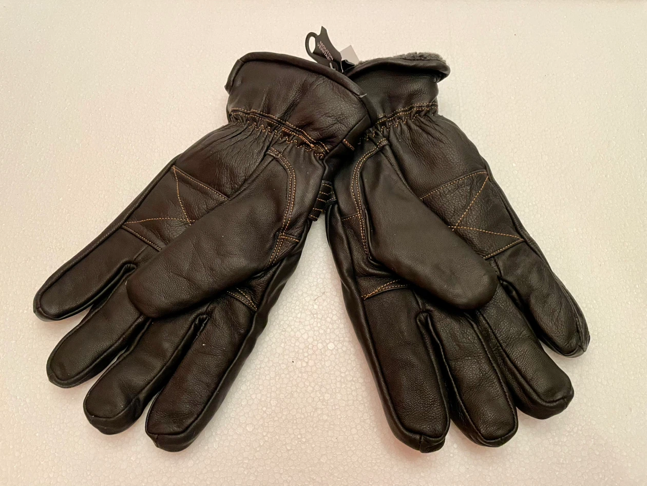 NWT Men’s XXXXL Sheepskin Leather Gloves - photo 2