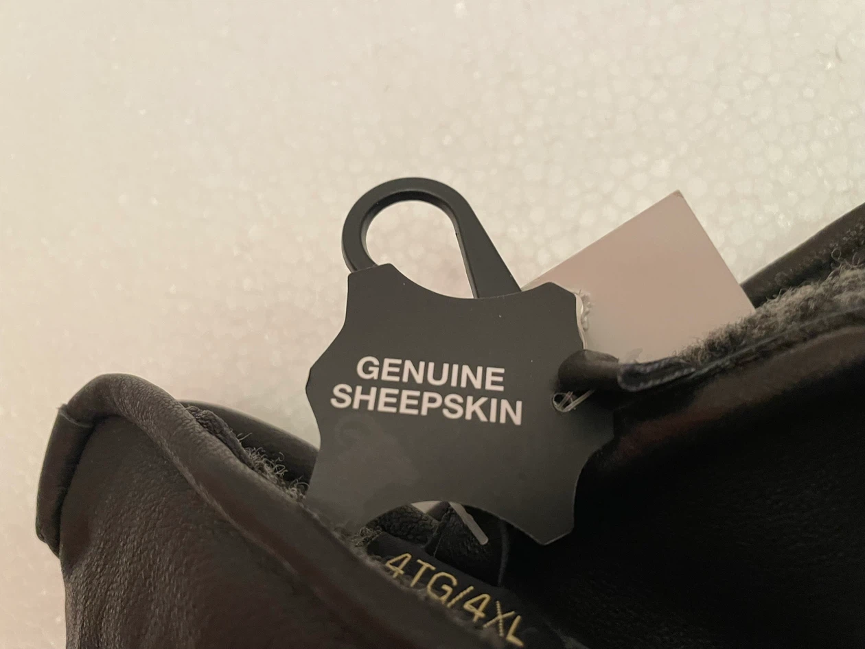 NWT Men’s XXXXL Sheepskin Leather Gloves - photo 3