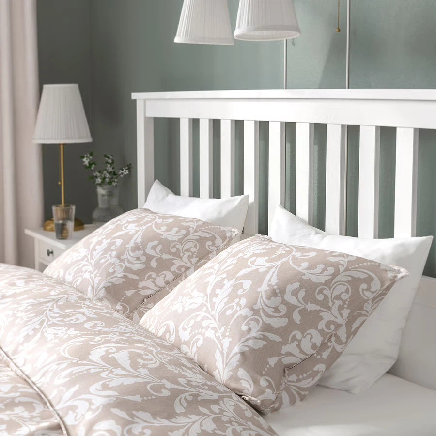 White Bed Frame With 4-Storage Boxes - photo 5