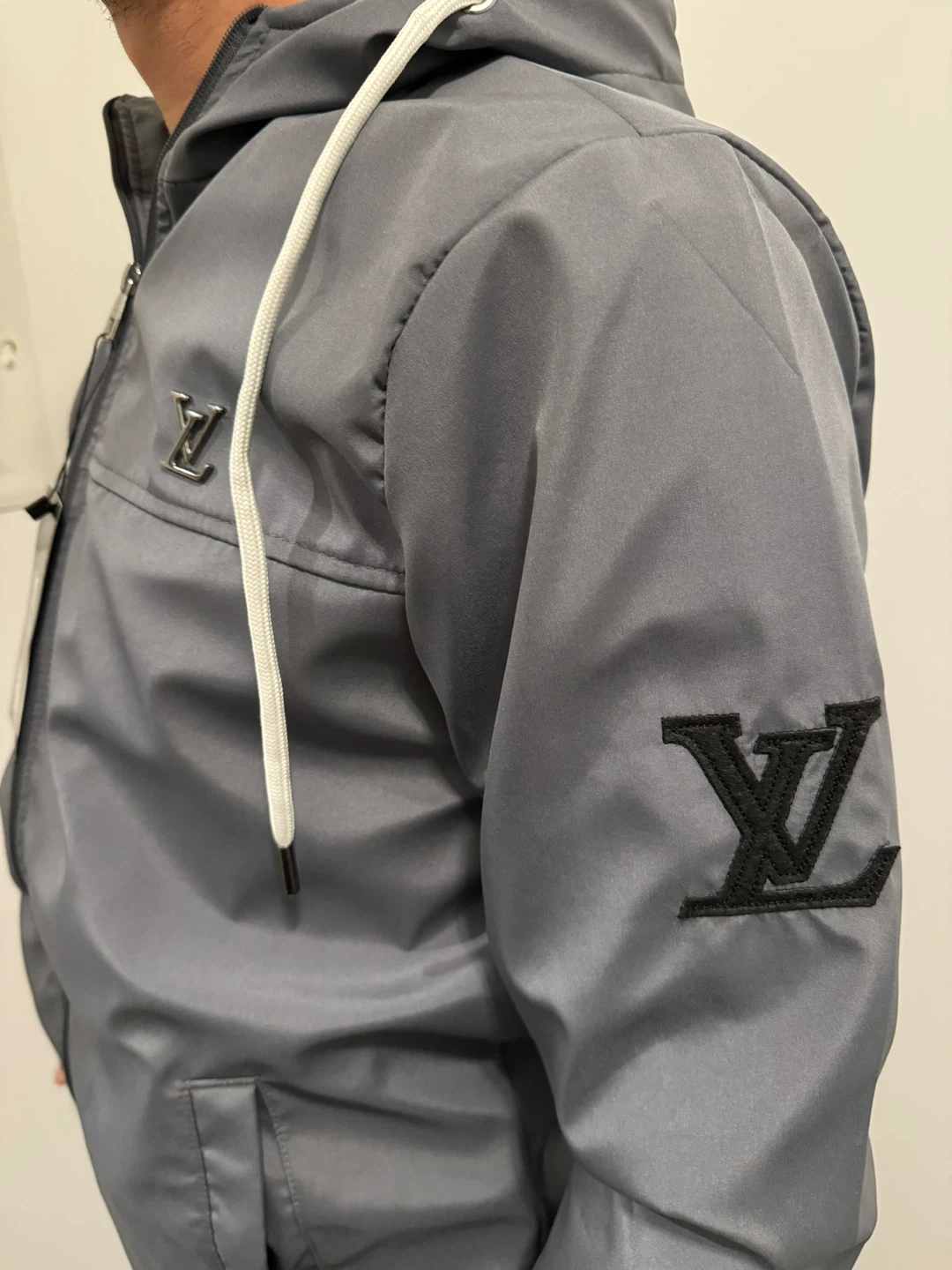 Louis Vuitton Grey Windbreaker Jacket - photo 2