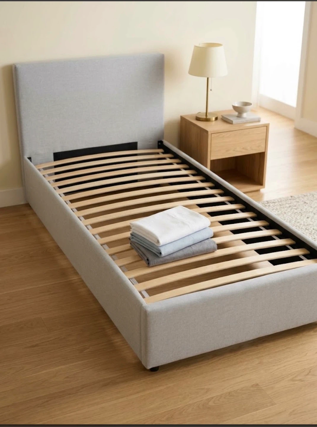 Twin Bed Frame great shape. Delivery $