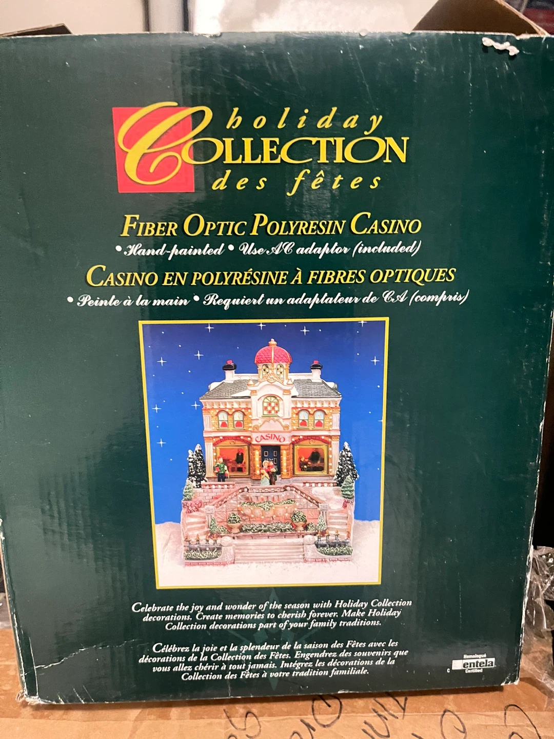 Holiday Collection Fiber Optic Polyresin Casino Decoration - photo 4