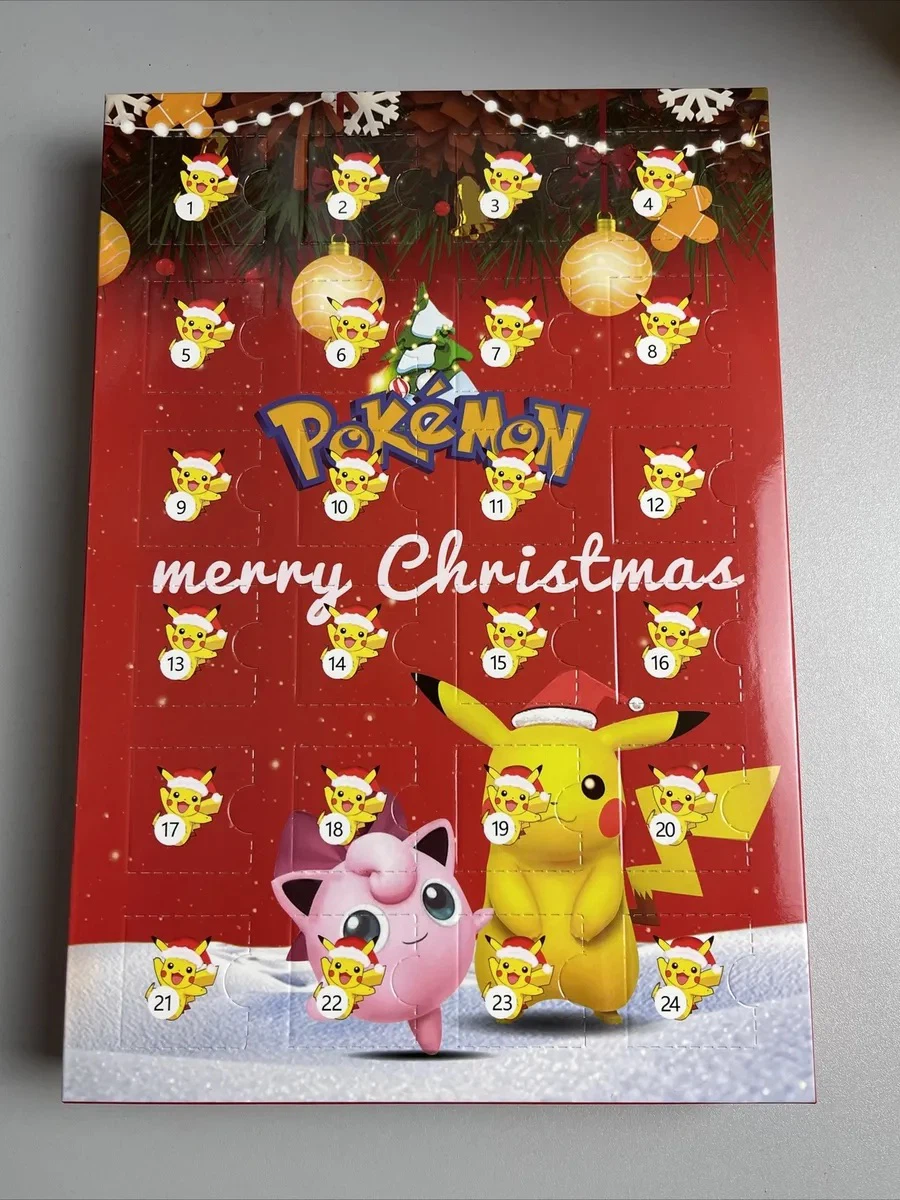 CHRISTMAS 2026 POKÉMON Advent Calendar with 24 Mini Figures