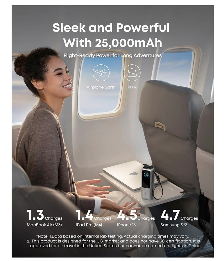 Anker 165W 25,000mAh Power Bank - photo 4