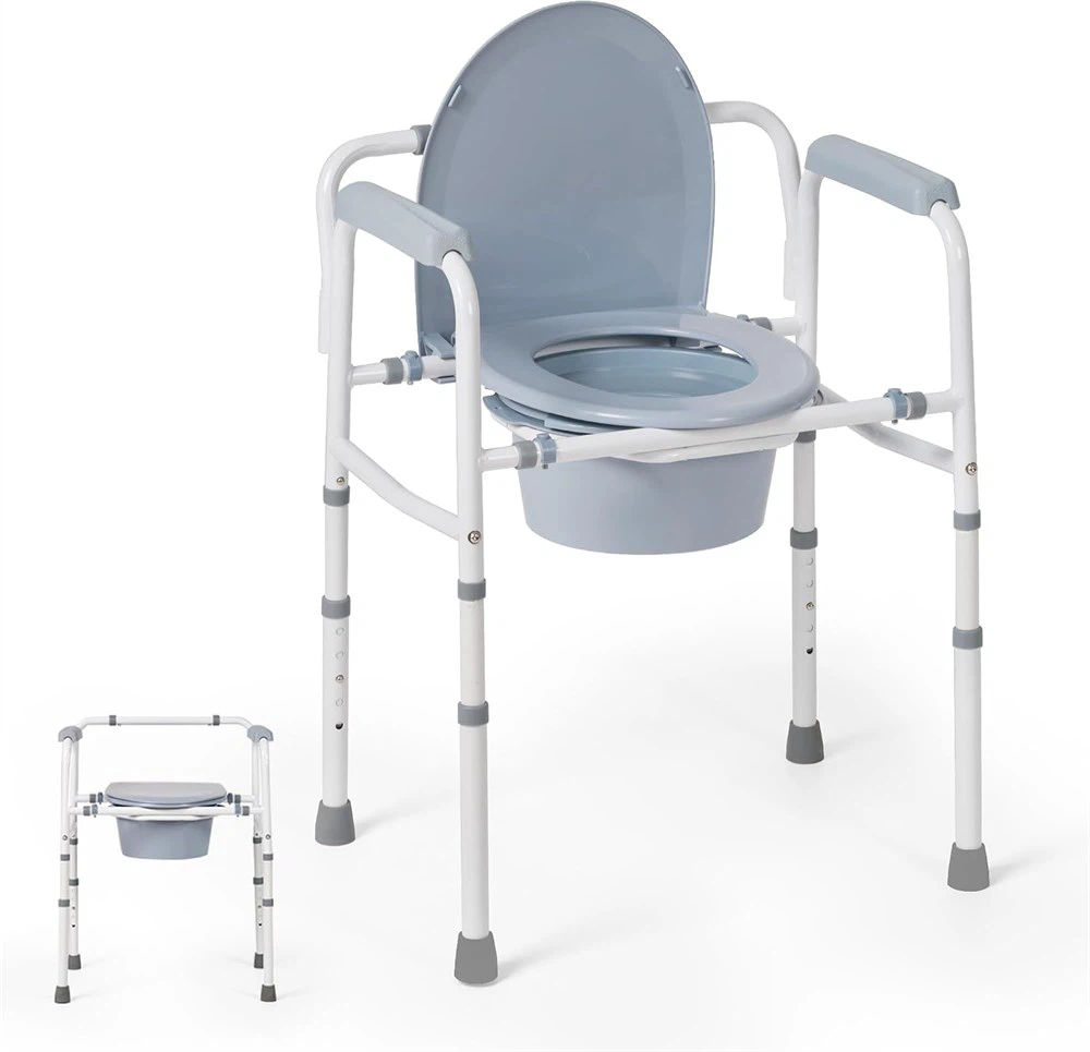 Bedside Commode Chair with Bucket - New