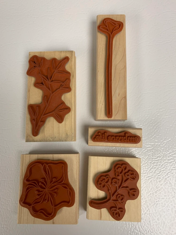 Stampin' Up! Embrace Life Wood Mount Stamp Set - photo 2