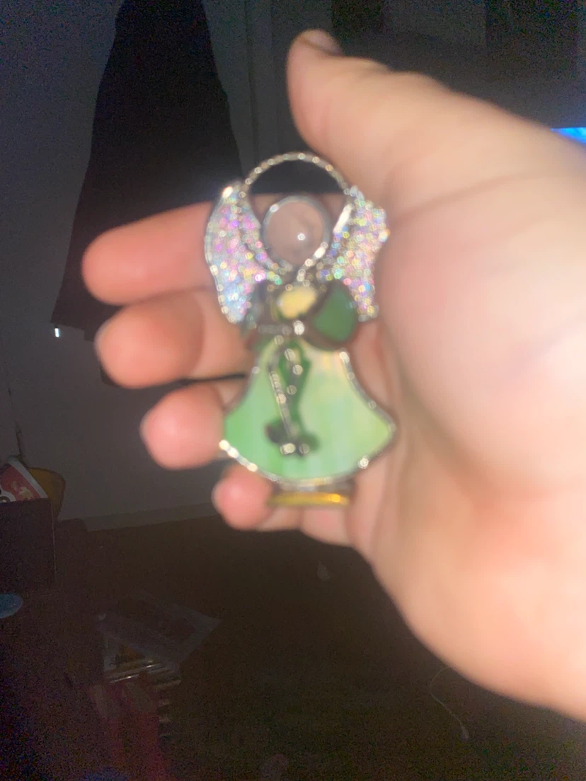 Stained Glass Angel Ornament - photo 4