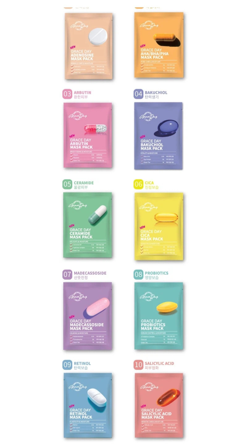 Grace Day Mask Pack Selection