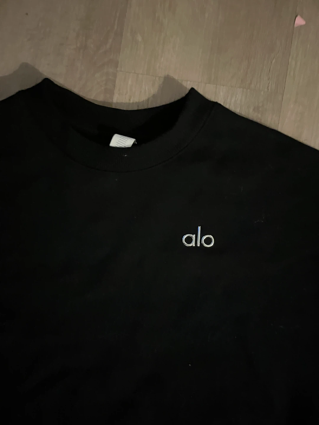 Alo Yoga Black Crewneck Sweatshirt - photo 2