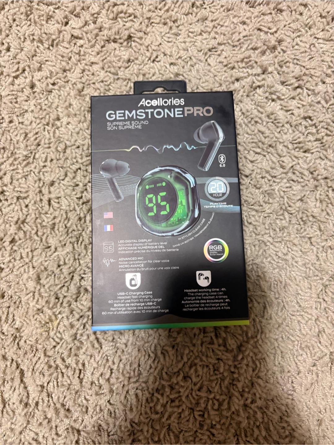 Acellories Gemstone Pro Wireless Earbuds