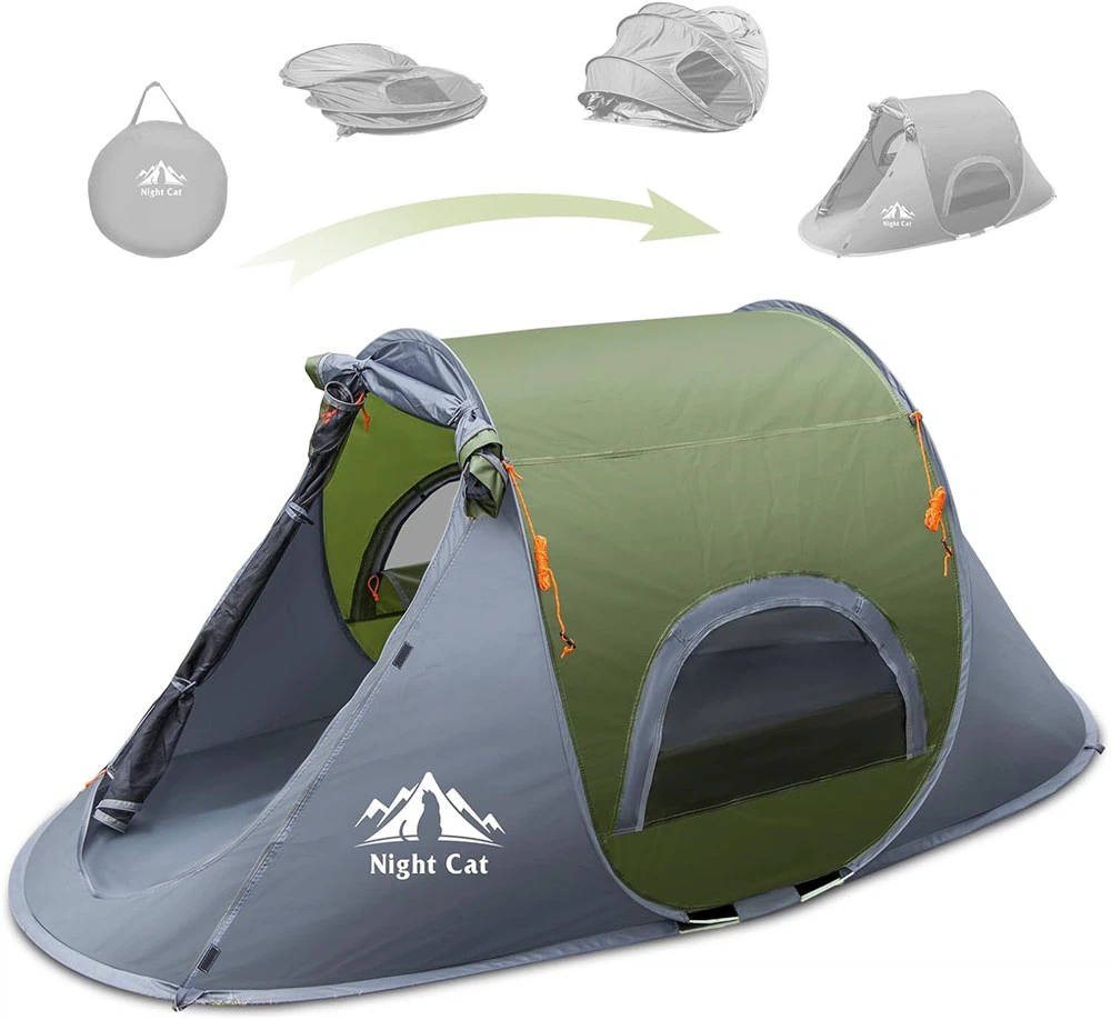 Night Cat 1 Person Pop-up Camping Tent - Brand New - photo 2