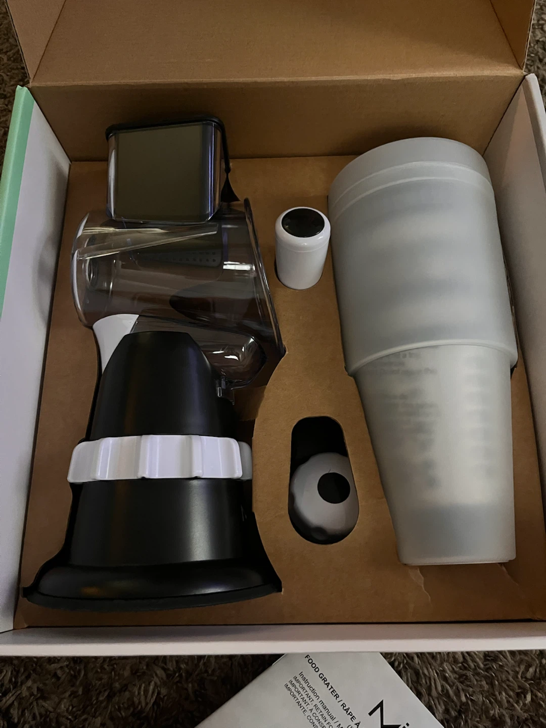 Miu Rotary Food Grater with 5 Drums - photo 2