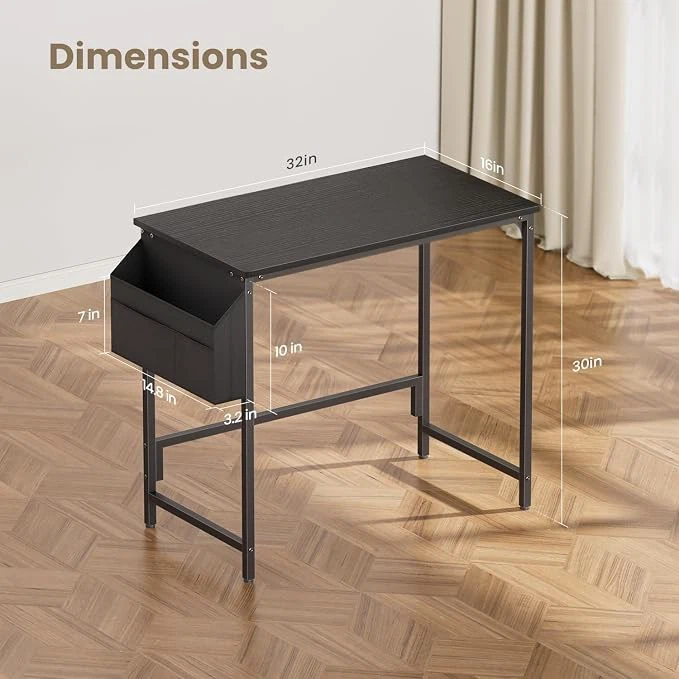 Computer Desk - Black - 32” - Brand New - photo 2