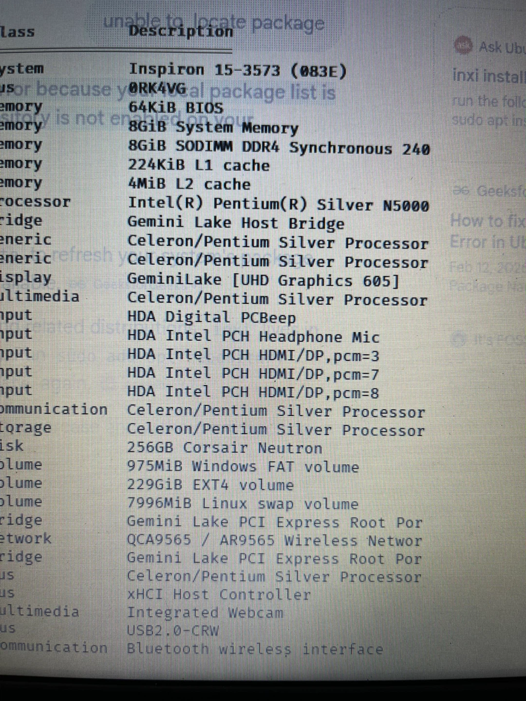 Dell Inspiron 15-3573 Laptop - photo 4
