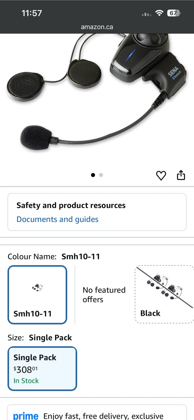 Sena SMH10 Bluetooth Headset