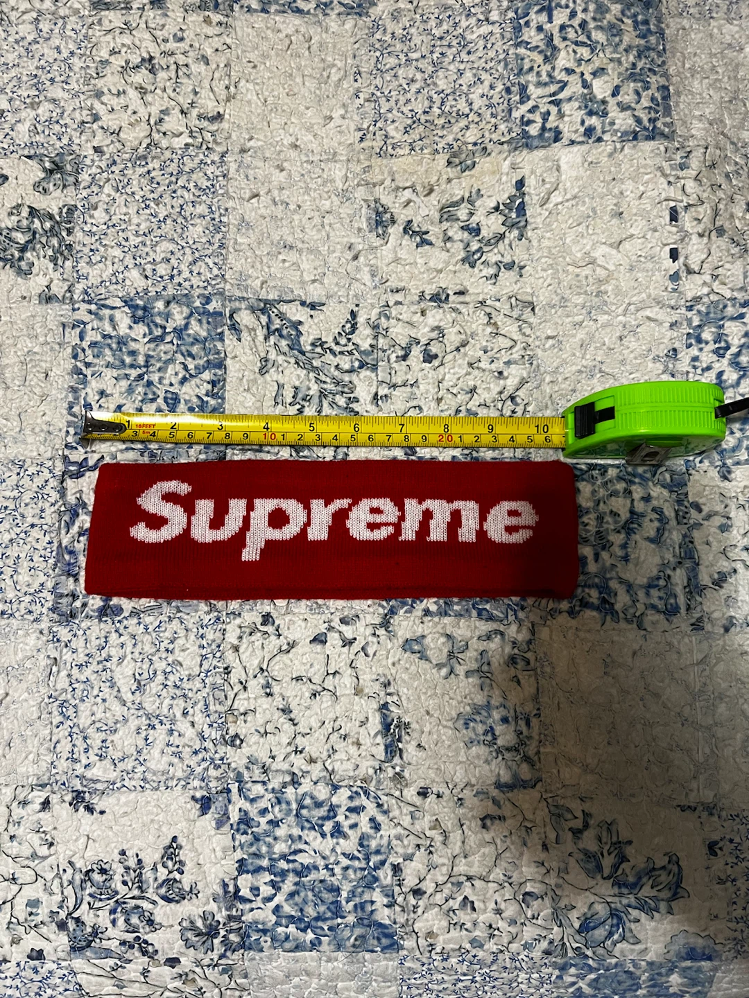 Supreme x New Era Red Headband