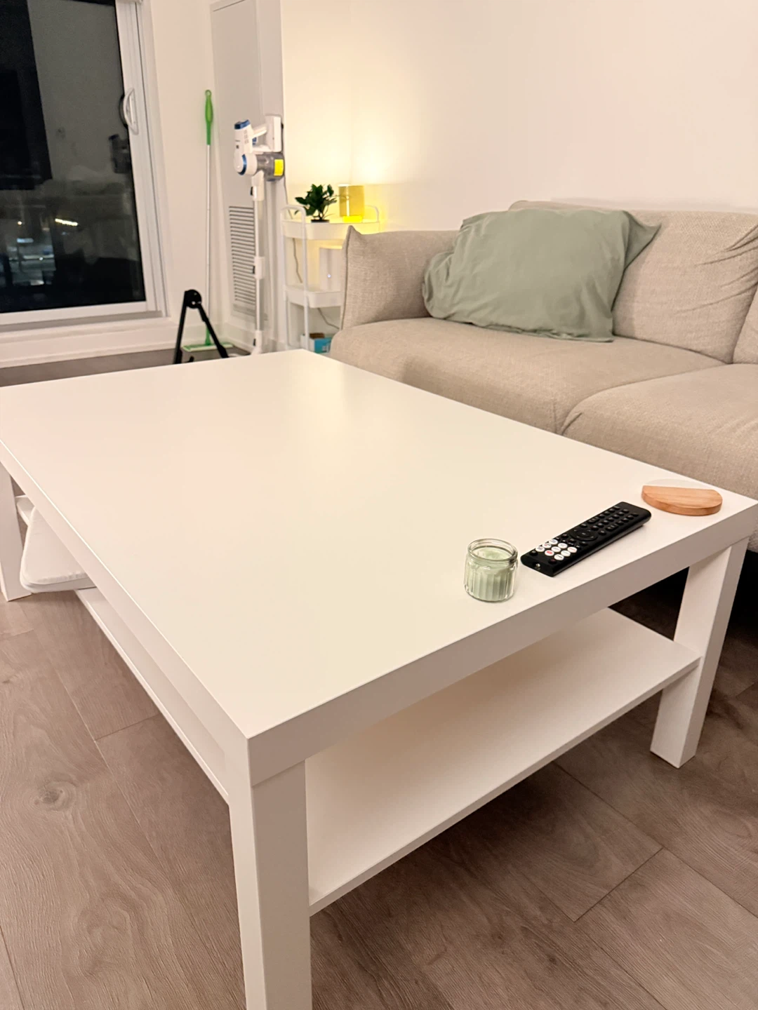 White IKEA Coffee Table