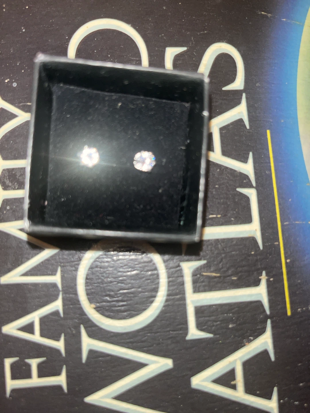 Pair of stud earrings