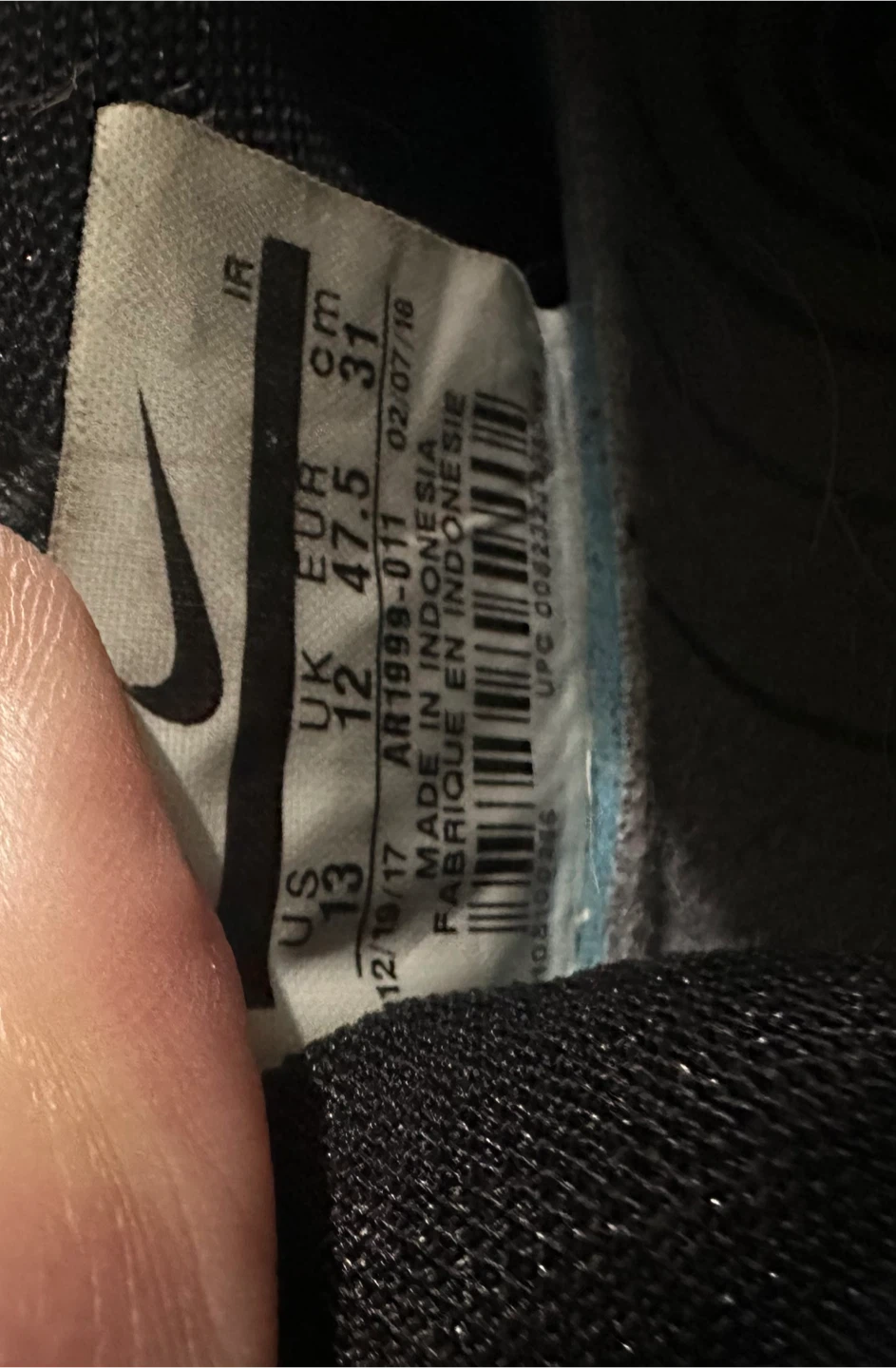 Nike Air Max Sequent 3 Sneakers Size 13 - photo 2