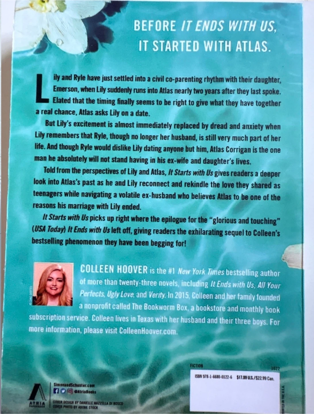 It Starts with Us by Colleen Hoover - photo 2