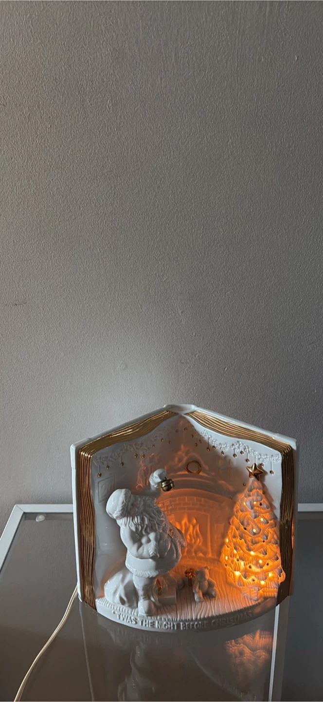 Ceramic 'Twas the Night Before Christmas Light - photo 4